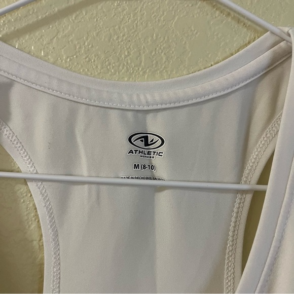 Athletic Works Women's Athletic Tank Top White Size Medium - Picture 3 of 7